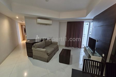 Sewa Apartemen The Mansion Kemayoran Jasmine Jakarta Utara - 2 Bedroom Full Furnish Lengkap, Bagus, Tinggal Bawa Koper  || Pesah : 0878-8881-8271