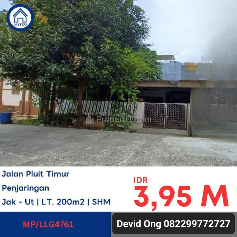 Dijual Rumah di Pluit Timur Luas 200 m2 Jakarta Utara