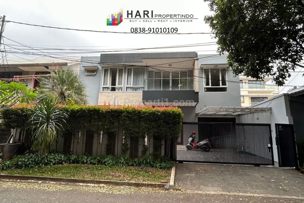 For Rent House at Pondok Indah 6 BR Furnished - Close to Pondok Indah Mall (PIM) Gate Toll MRT Station Shelter Transjakarta Busway - South Jakarta