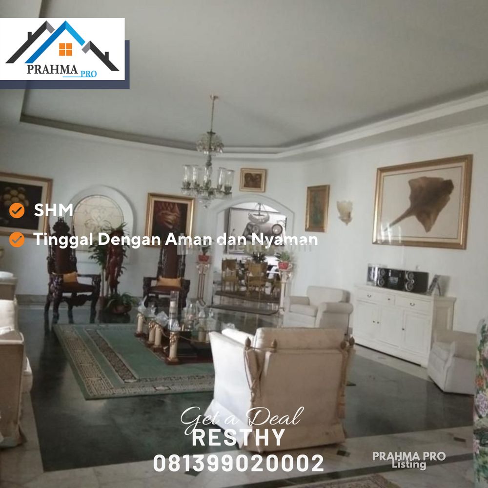 Jual Rumah Bagus Gaya Keraton Cocok untuk Hunian atau Townhouse di Kemang Jakarta Selatan