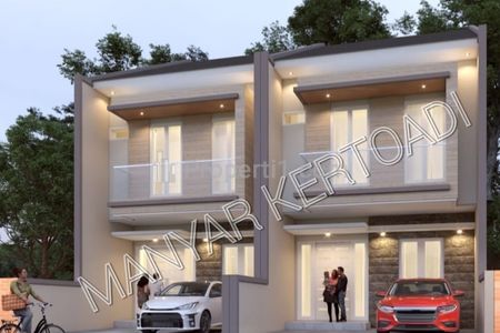 Dijual Rumah Baru Gress Minimalis Modern di Manyar Kertoadi, Surabaya Timur