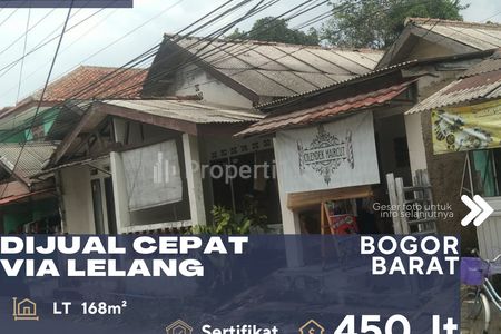 Dijual Cepat Rumah Via Lelang di Daerah Cilendek Timur Bogor