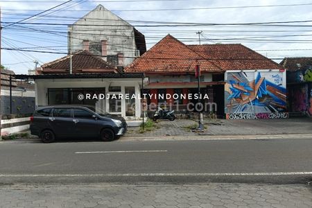 Dijual Tanah Super Strategis Bonus Bangunan Pinggir Jalan Prawirotaman Yogyakarta