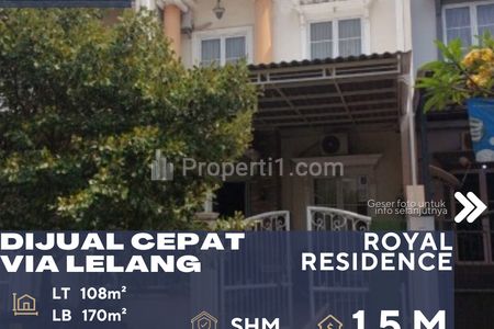 Dijual Cepat Rumah Via Lelang di Daerah Cakung Jakarta Timur