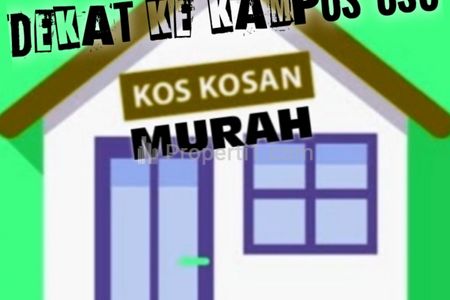Sewa Kost Pria Wanita Pasutri Karyawan Karyawati di Daerah USU Jamin Ginting Padang Bulan, Medan