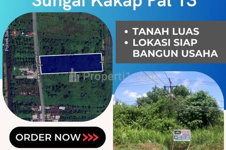 Dijual Tanah Jalan Sungai Kakap Pal 13 Kota Pontianak