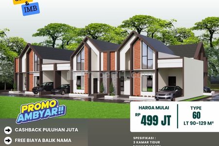 Dijual Rumah Bonus Motor Matic di Seyegan Sleman