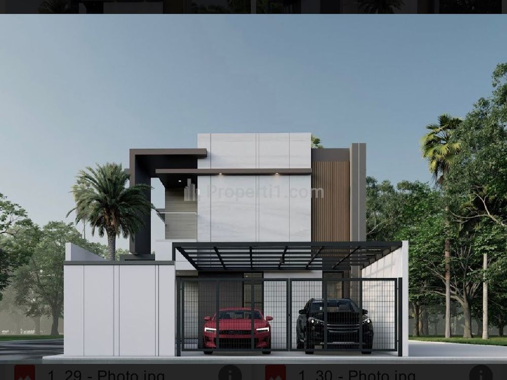 Rumah Dijual Baru Gress Sutorejo Indah Modern Tropical Surabaya