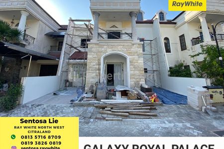 NEW MURAH Rp 2 Milyaran Dijual Rumah Dharmahusada Indah area Mewah Surabaya Timur di Galaxy Royal Palace dekat UNAIR, Galaxy Mall, RS Husada Utama