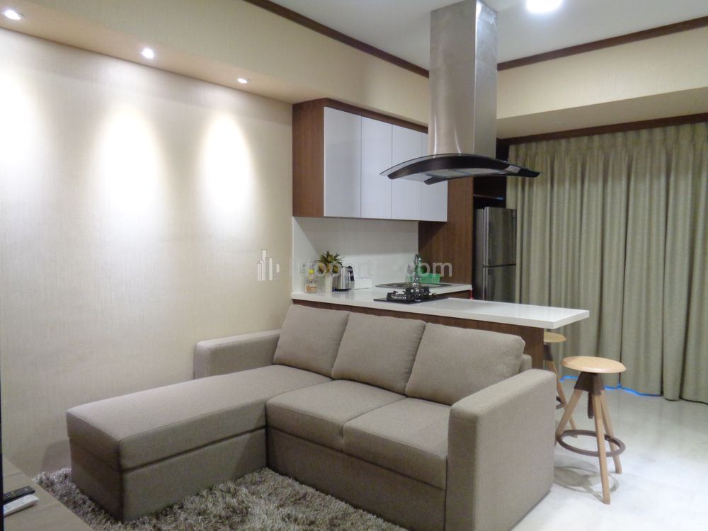Dijual Apartemen Royal Mediterania Garden 2, 2+1 BR Semi Furnished Uk 53,5m2