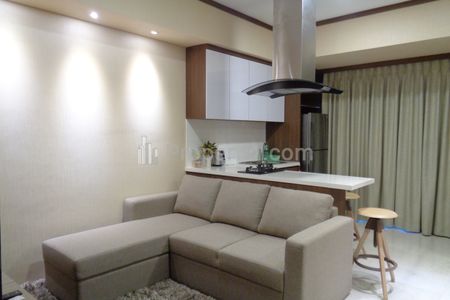 Dijual Apartemen Royal Mediterania Garden 2, 2+1 BR Semi Furnished Uk 53,5m2