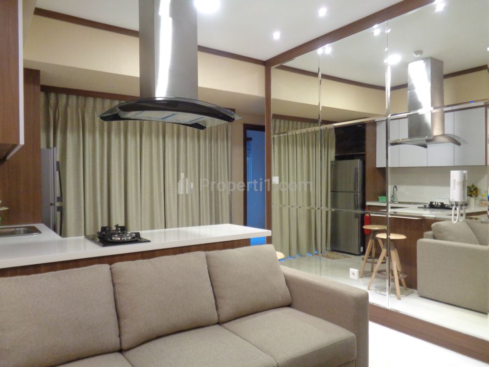 Dijual Apartemen Royal Mediterania Garden 2, 2+1 BR Semi Furnished Uk 53,5m2