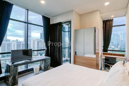 For Lease Apartment Sudirman Suites Jakarta 2BR+1BR Full Furnished