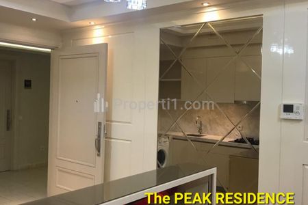 Dijual / Disewakan Apartemen THE PEAK TUNJUNGAN PLAZA 5 Surabaya Pusat Kota - Tipe 2 Kamar Tidur FULL Furnished Mewah