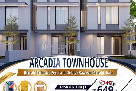 Jual Rumah di Daerah Cimahi Dekat ke Citeureup, Akses Mudah Dekat ke Kampus Unjani Cimahi