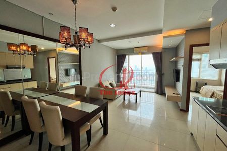 For Rent Apartemen Thamrin Residence Tower Edelweis Tipe 3+1 Bedroom Full Furnished, Dekat Mall Grand Indonesia, Plaza Indonesia, dan Thamrin