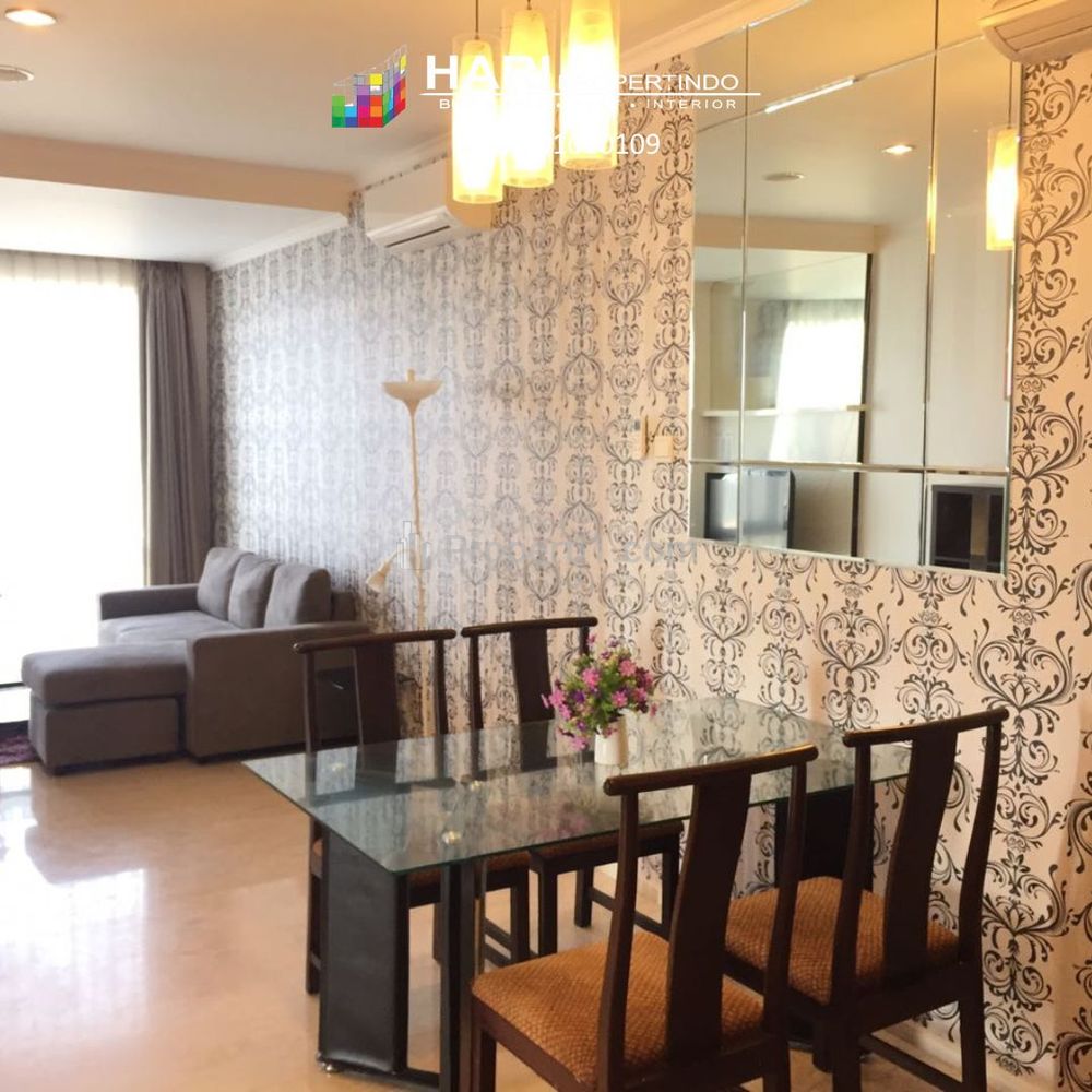 For Sale Apartment FX Residence Sudirman Senayan 3+1 BR Fully Furnished View GBK - Close to Senayan City Plaza Senayan MRT Busway
