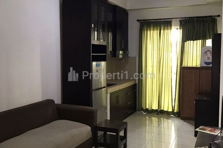 Disewakan Apartemen Mediterania Garden 2, 2BR Furnished Luas 42m2