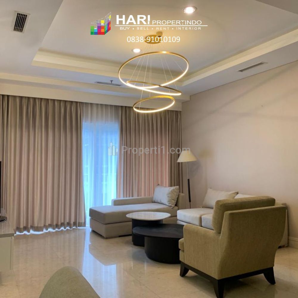 For Rent Apartment Capital Residence Sudirman SCBD 3BR 150sqm - Close to Pacific Place Ashta Mall Grand Lucky MRT Busway
