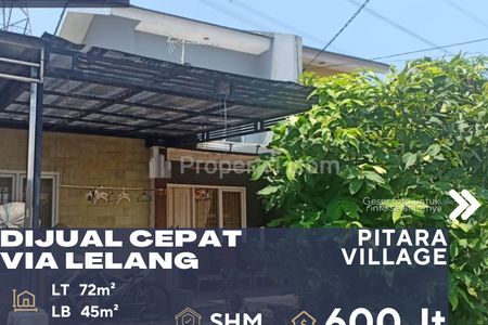 Dijual Cepat Rumah Via Lelang di Pitara Village, Pancoran Mas, Depok