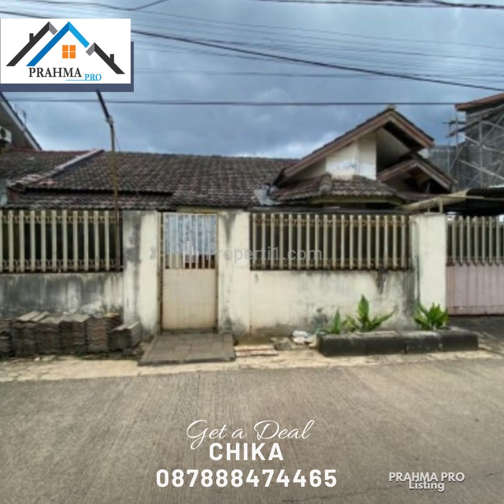 Dijual Cepat Rumah Via Lelang di Bukit Pamulang Indah, Tangerang Selatan