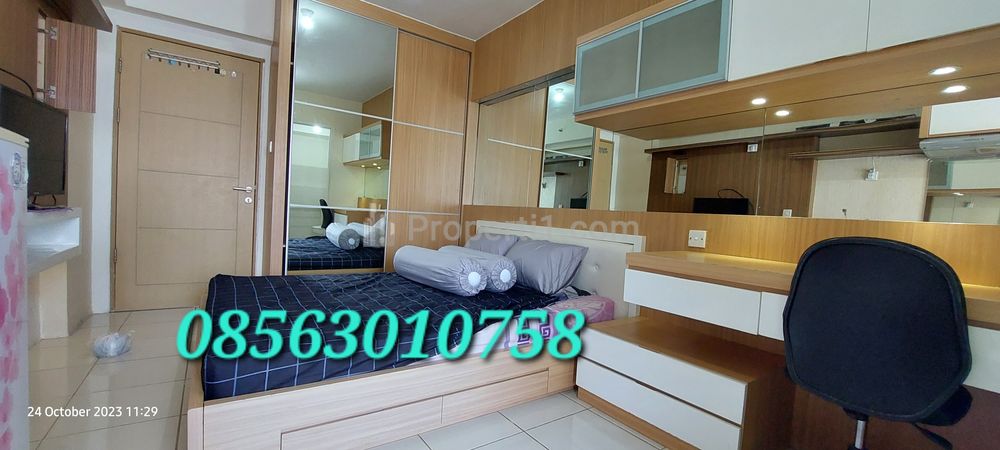 Disewakan Apartemen Educity Residence Studio Full Furnished Instalasi Wi-Fi Tower Stanford