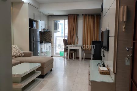 Sewa Apartemen Royal Mediterania Garden Residences Type 2 Bedroom Full Furnished Luas 53.5 m2