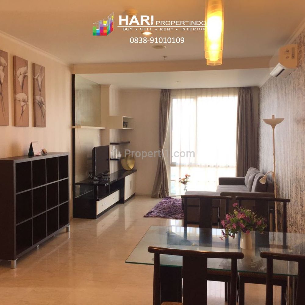 For Sale Apartment FX Residence Sudirman Senayan 3+1 BR Fully Furnished View GBK - Close to Senayan City Plaza Senayan MRT Busway