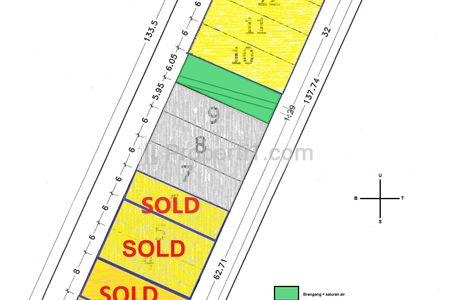 Jual Tanah Mojoklanggru Kidul Lokasi di Belakang Depot Bu Rudy Dharmahusada, Cocok Dibangun Rumah Kost, Dekat RSUD dr. Soetomo dan Unair Surabaya