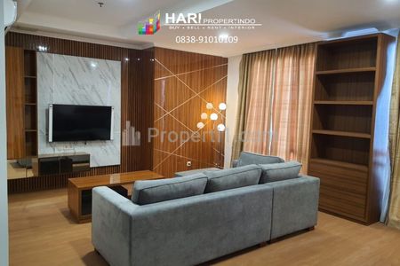 For Rent Apartment FX Residence Sudirman Senayan 3BR 230sqm Private Lift - Close to Senayan City Plaza Senayan MRT Busway