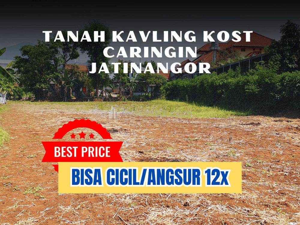 Jual Tanah Kavling Kost Jatinangor SHM Bisa Angsur Area Kampus