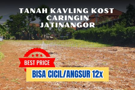 Jual Tanah Kavling Kost Jatinangor SHM Bisa Angsur Area Kampus