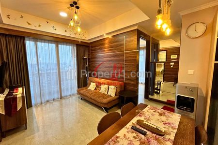 For Rent Apartemen Menteng Park Tipe 2 Bedrooms Fully Furnished, Dekat Taman Ismail Marzuki, RSCM, Bunda Hospital, dan Kampus UI Salemba