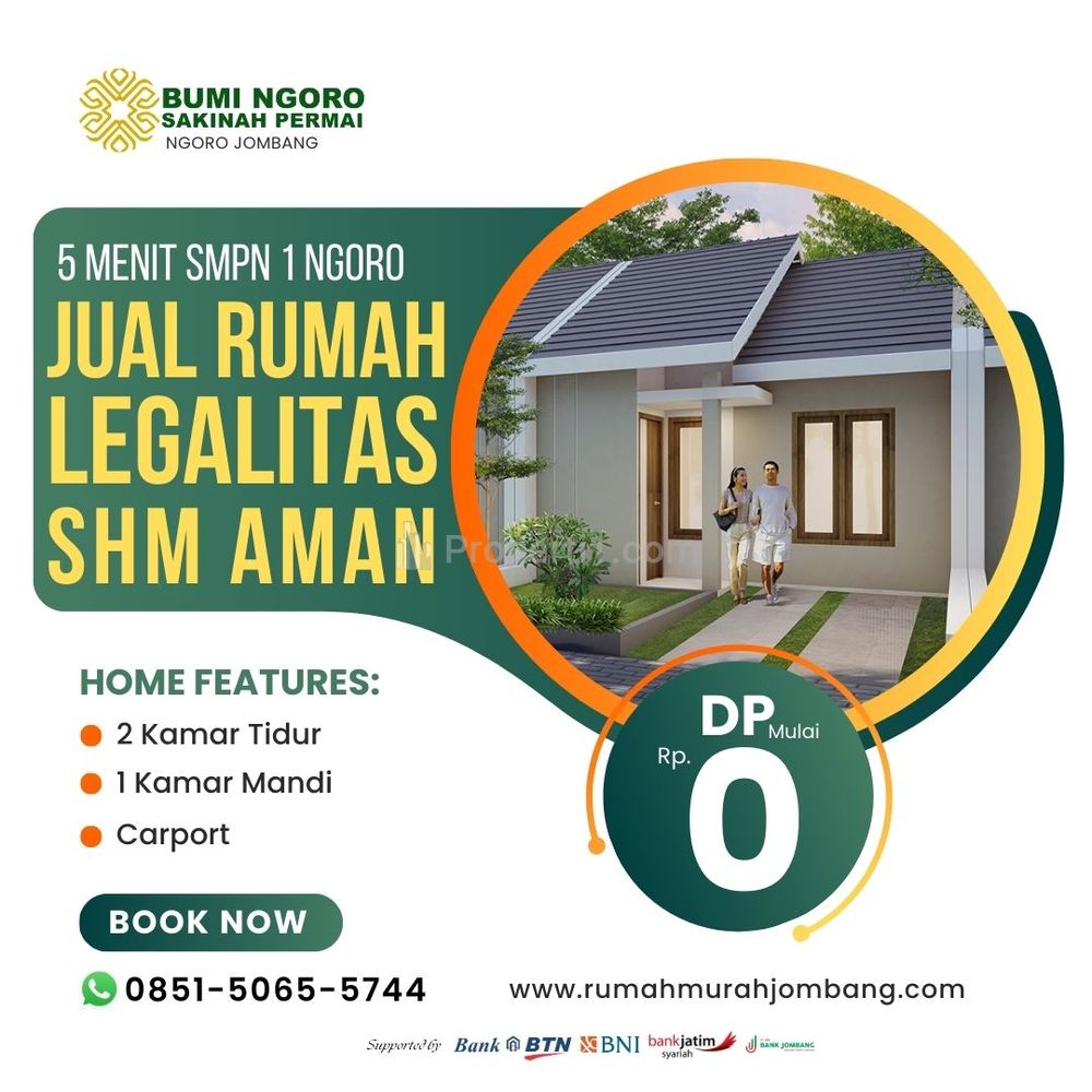Jual rumah jombang