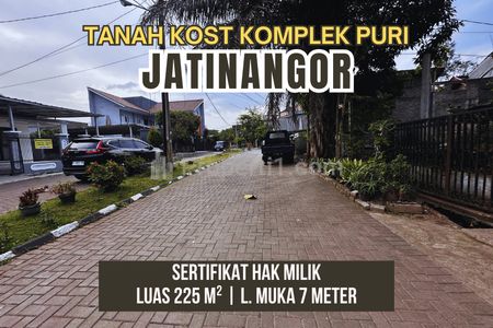 Jual Kavling Kost Jatinangor 225m2 SHM Siap Bangun Dekat Kampus