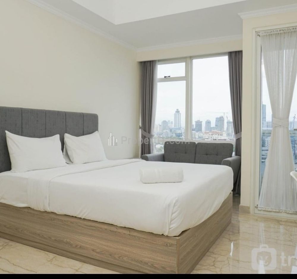 For Sale Apartemen Menteng Park Tower Sapphire Type Studio Full Furnished, Dekat TIM, RSCM, Bunda Hospital, dan Kampus UI Salemba