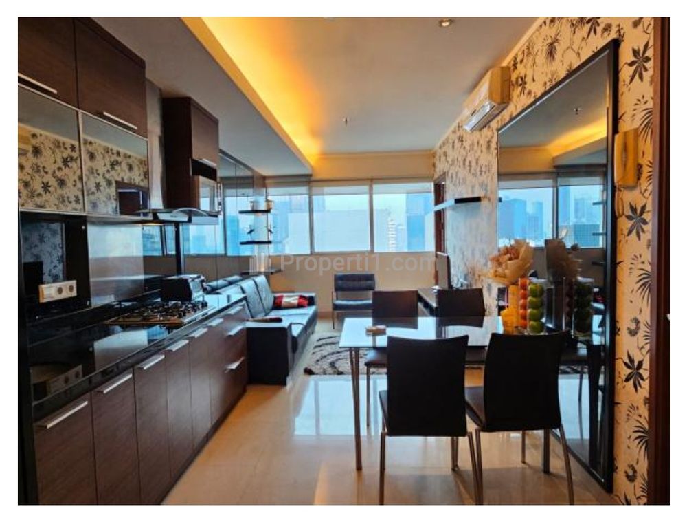 Sewa Apartemen Sahid Sudirman Residence - 2 BR Fully Furnished, Dekat Stasiun MRT Setiabudi Astra, Intiland Tower, Sahid Hospital, dan Satrio