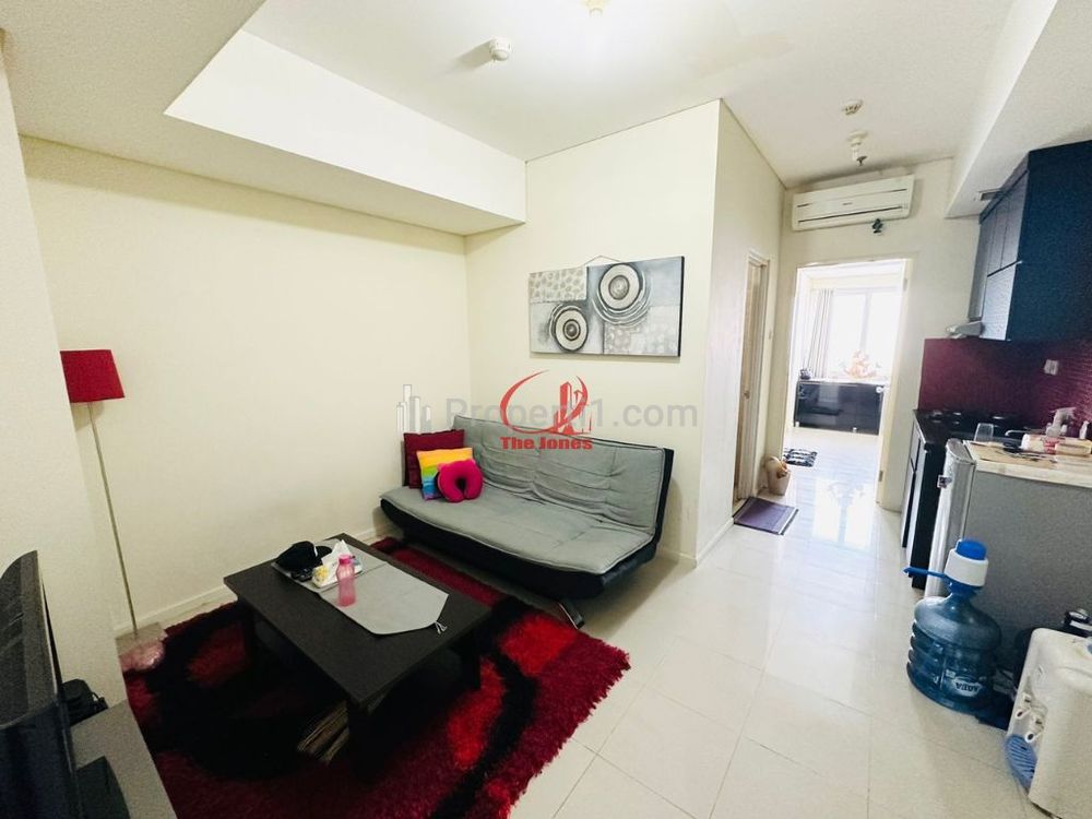 For Rent Apartemen Cosmo Terrace Thamrin City Jakarta Pusat - 1 BR Full Furnished, Dekat Grand Indonesia, Bundaran HI, dan Perkantoran