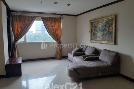 Dijual Apartemen Permata Senayan, Gelora, Tanah Abang, Jakarta Pusat - 2+1 BR Furnished