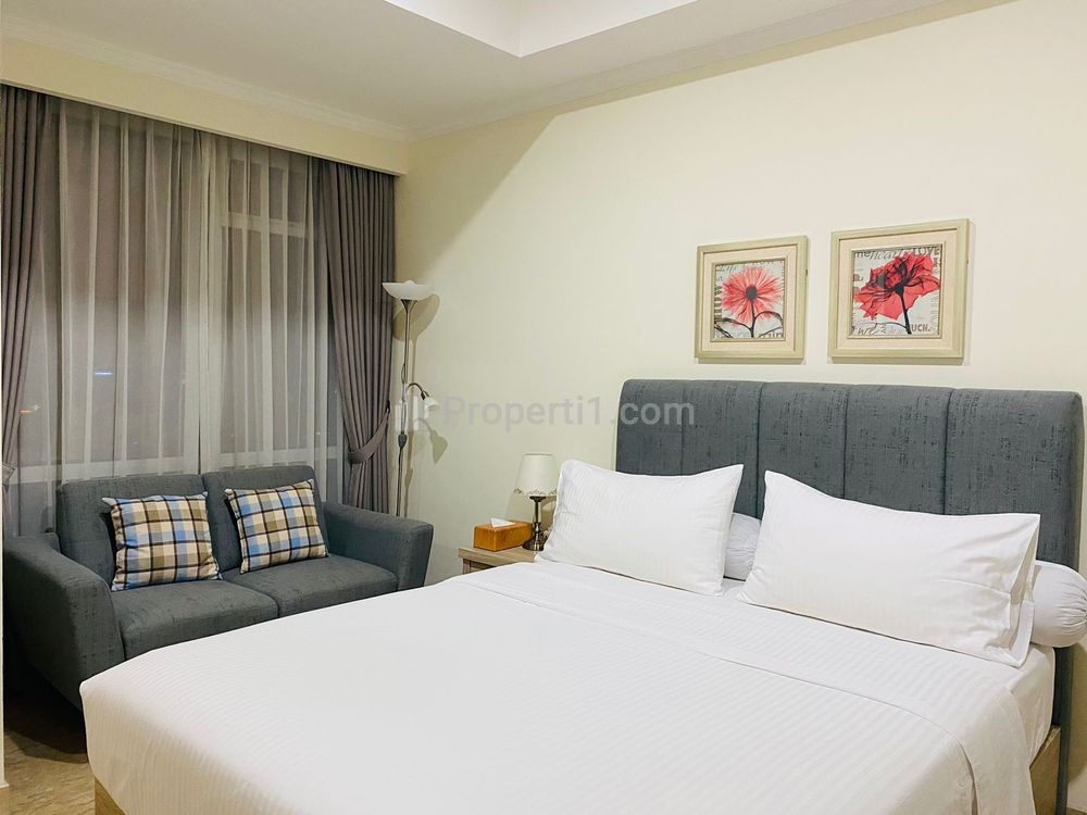 For Rent Apartemen Menteng Park Tipe Studio Fully Furnished, Dekat Taman Ismail Marzuki, RSCM, Bunda Hospital, dan Kampus UI Salemba