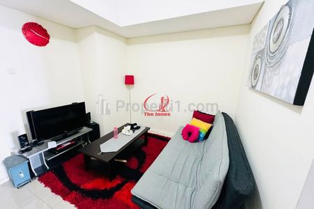 For Rent Apartemen Cosmo Terrace Thamrin City Jakarta Pusat - 1 BR Full Furnished, Dekat Grand Indonesia, Bundaran HI, dan Perkantoran