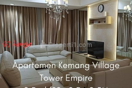 Jual Apartemen Kemang Village 2 Kamar Semi Furnished