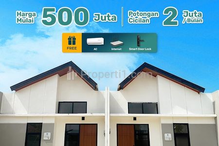 Dijual Rumah Minimalis 400 Jutaan di Selatan Serpong - Nirwana Hill Serpong