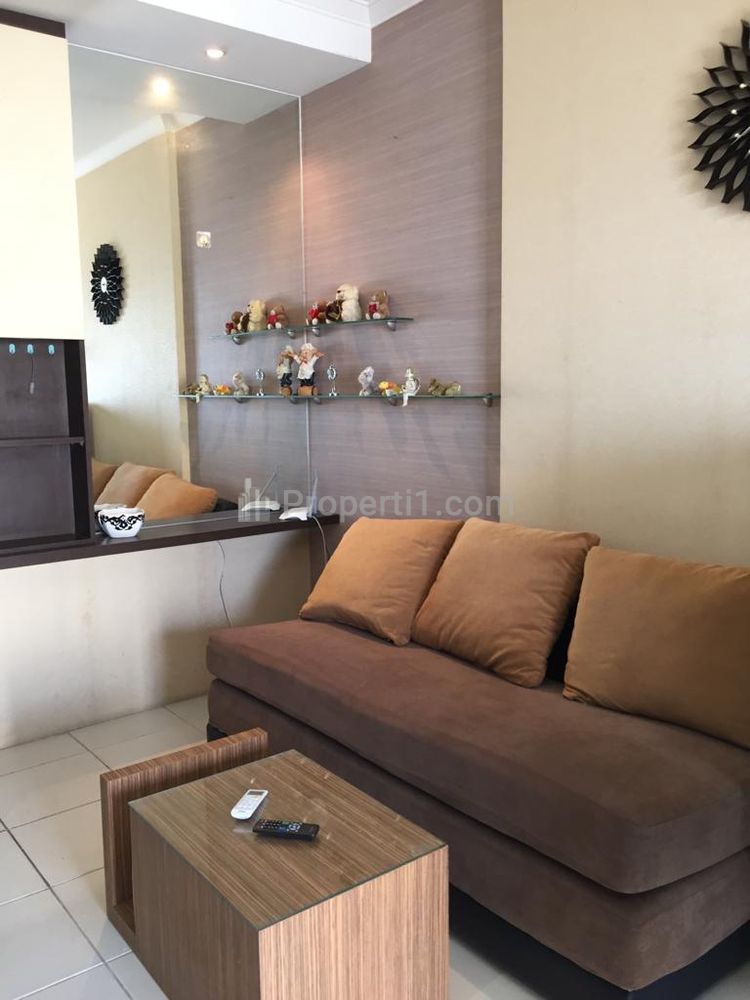 Disewakan Apartemen Mediterania Garden 2, 2BR Furnish Ukuran 42m2