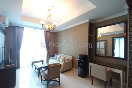 Sewa Apartemen 1 Bedroom Luas, Furnished Bagus - Residence 8, SCBD Jakarta Selatan