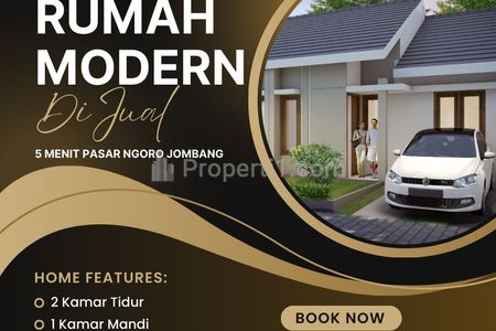 Rumah Dijual di Jombang 5 Menit Pasar Ngoro