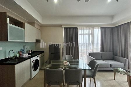 For Rent Apartemen Menteng Park Tower Emerald (Private Lift) - 2 Bedrooms Full Furnished, Dekat TIM, RSCM, Bunda Hospital, dan Kampus UI Salemba