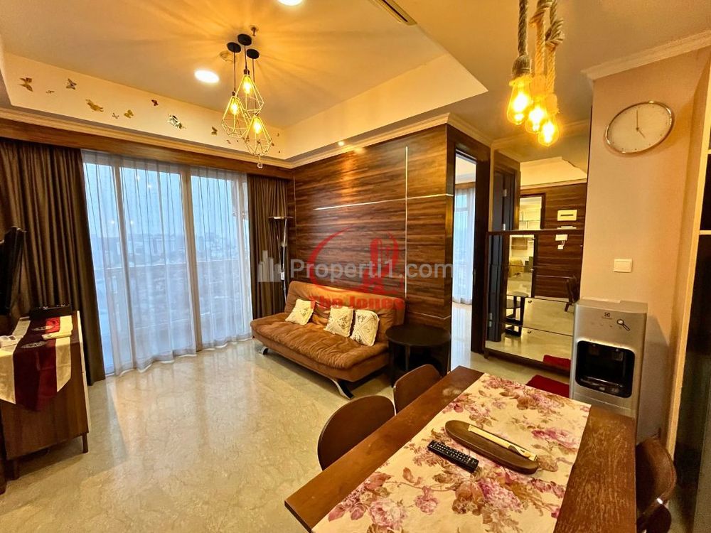 For Rent Apartemen Menteng Park Tipe 2 Bedrooms Fully Furnished, Dekat Taman Ismail Marzuki, RSCM, Bunda Hospital, dan Kampus UI Salemba