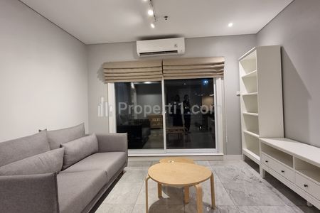 Sewa Apartemen Pavilion Sudirman 2 Bedroom Luas 122m2, Jakarta Pusat, Newly Renovated Full Furnished