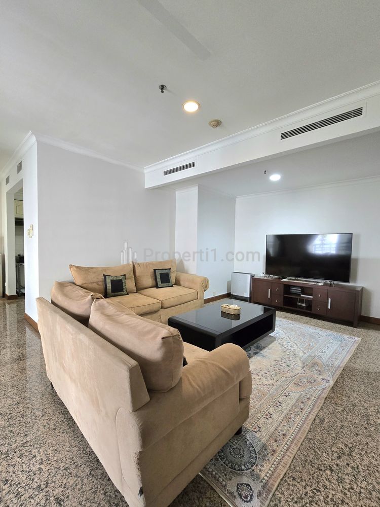 Jual Apartemen Pavilion Sudirman Jakarta Pusat 3 BR Size 130 m2 Tower 1 Dekat Stasiun MRT Setiabudi